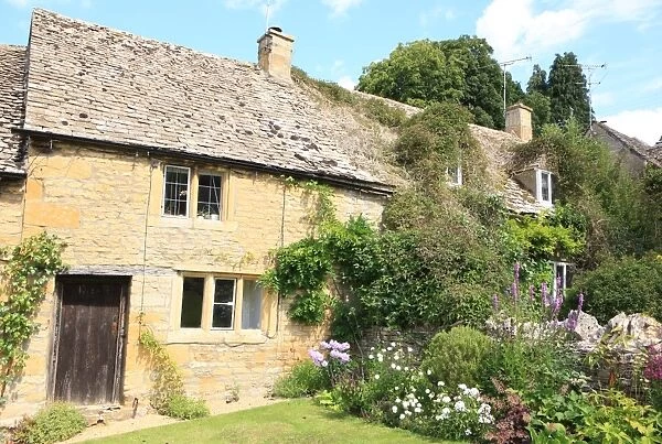Snowshill. The Cotswold village of Snowshill in Gloucestershire with its fine cottages