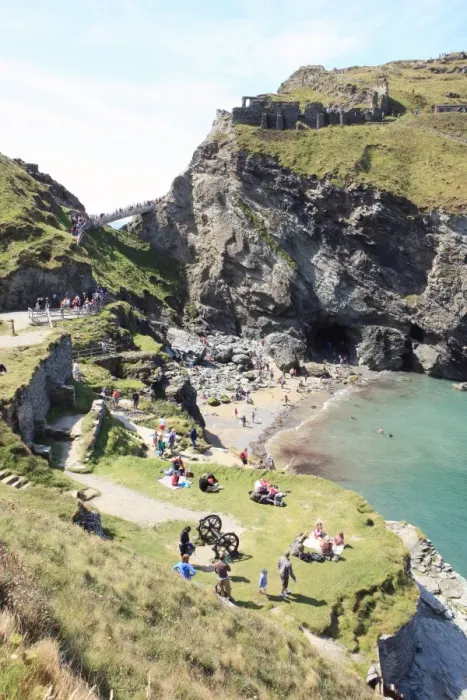 Framed Print : Tintagel Castle Framed Print : Tintagel Castle