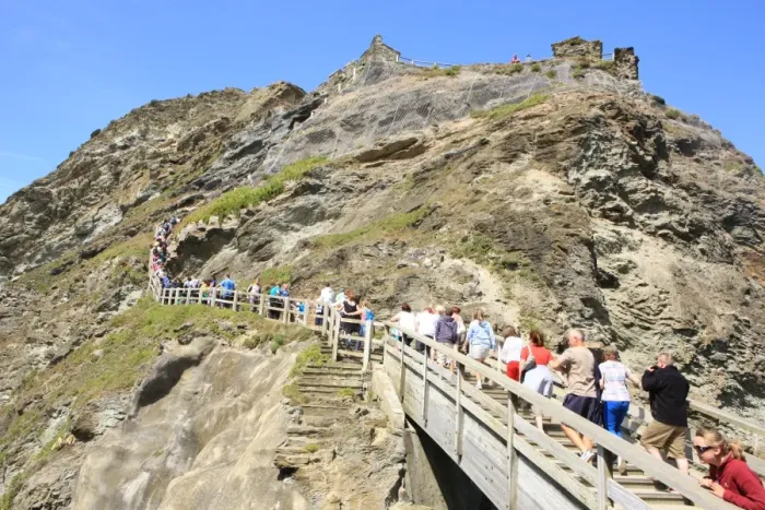 Framed Print : Tintagel Castle Framed Print : Tintagel Castle