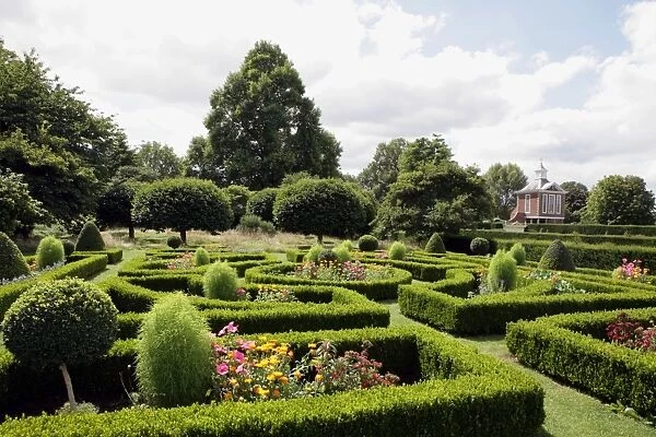 Westbury. The gardens at Westbury Court at Westbury on Severn Gloucestershire