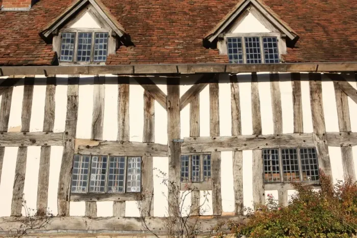 Framed Print : Wilmcote. The home of Shakespears Mothes home in the Warwickshire village Framed Print : Wilmcote. The home of Shakespears Mothes home in the Warwickshire village
