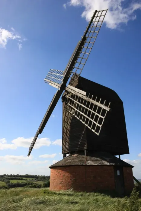 Framed Print : Windmill. The historic Buckinghamshire village of Brill is home to a fine Framed Print : Windmill. The historic Buckinghamshire village of Brill is home to a fine