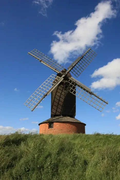 Framed Print : Windmill. The historic Buckinghamshire village of Brill is home to a fine Framed Print : Windmill. The historic Buckinghamshire village of Brill is home to a fine