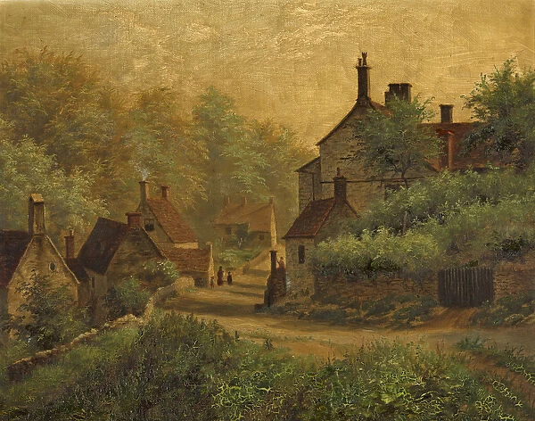 Slad, Gloucestershire, 1894 (oil on canvas)