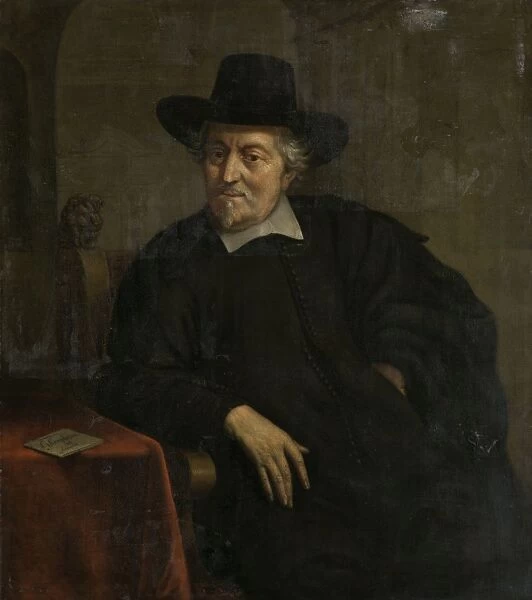 Self Portrait ?, Govert Dircksz. Camphuysen, 1660 - 1672