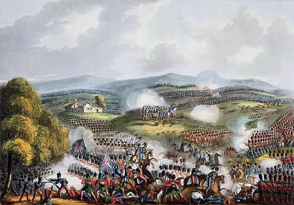 Battle of Quatre Bras, June 16th 1815. Artist: Thomas Sutherland