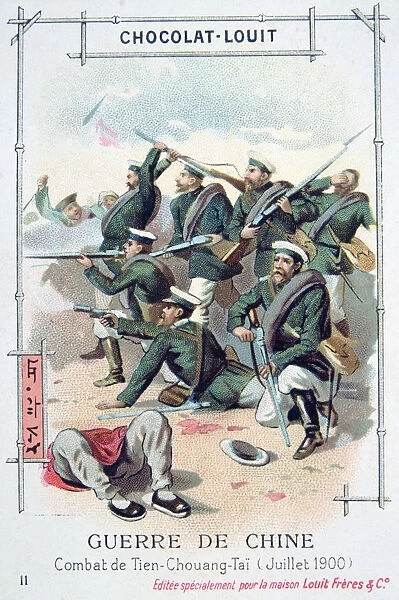 Battle at Tien-Chuang-Tai, China, Boxer Rebellion, July 1900