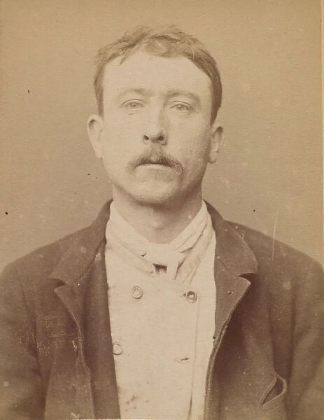 Chauman. Nicolas. 38 ans, ne a Paris XVe. Puisatier. Anarchiste. 6  /  3  /  94. 1894