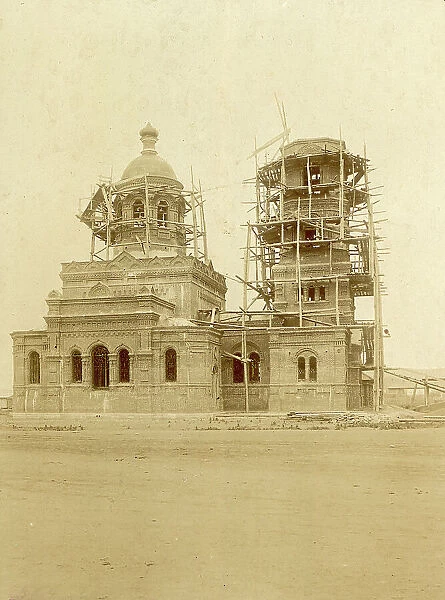 Church of the Karkaralinskaia Village, 1909. Creator: Nikolai Georgievich Katanaev