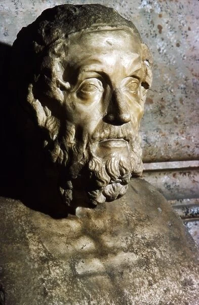 Homer, Roman Portrait Bust, c2nd century