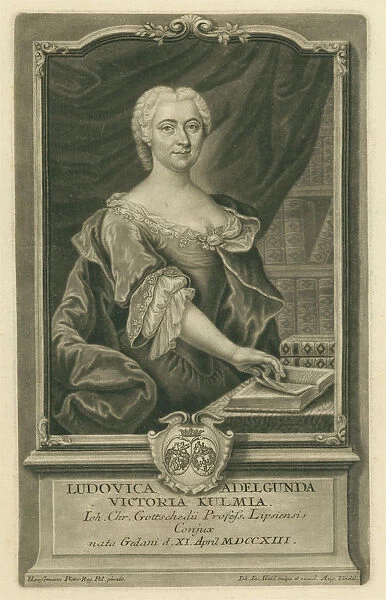 Luise Adelgunde Gottsched, born Kulmus (1713-1762), 1741
