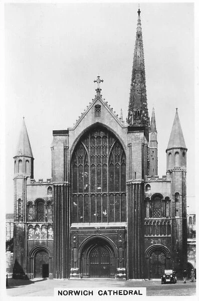 Norwich Cathedral, Norfolk, 1937
