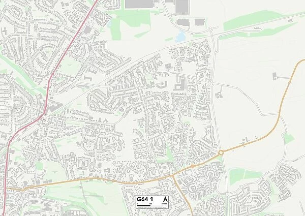 East Dunbartonshire G64 1 Map