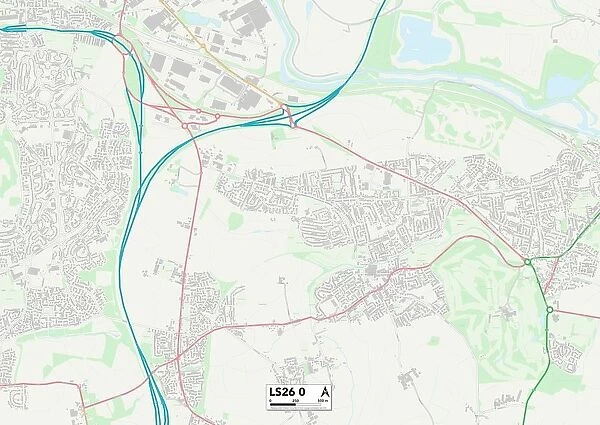 Leeds LS26 0 Map