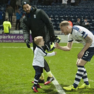Rivalry Unleashed: Preston North End vs Birmingham City - Mascots Face Off in SkyBet Championship Clash at Deepdale (February 14, 2017)