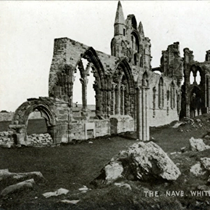 The Abbey Nave, Whitby, Yorkshire