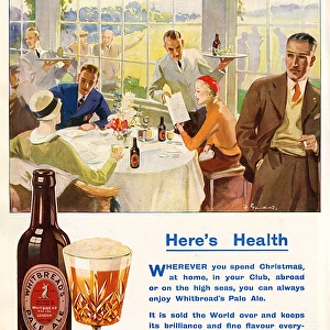 Advert for Whitbread Pale Ale