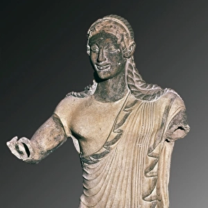 Apollo of Veio. 6th c. BC. Etruscan art. Terra-cotta