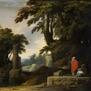 Classical Landscape with Figures s