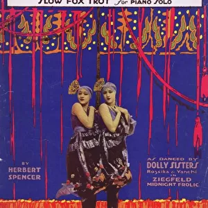 The Dolly Sisters in Ziegfeld Midnight Frolic
