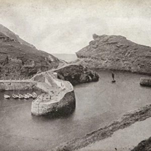 The Harbour and Profile Rock - Boscastle