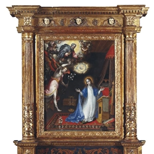 LOPEZ DE HERRERA, Alonso (1579-ca. 1654). The Annunciation