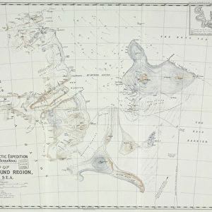 Map of the McMurdo Sound region