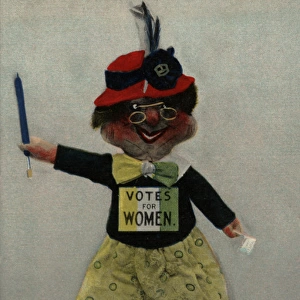 Suffragette Doll Votes for Women