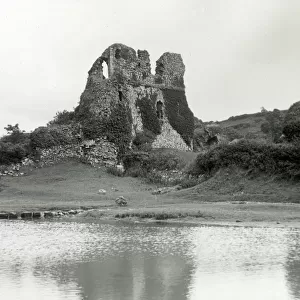 Unidentified castle ruin, Pembrokeshire, South Wales