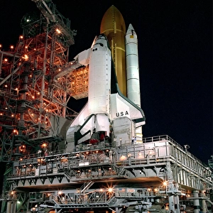 STS-28 Rollout