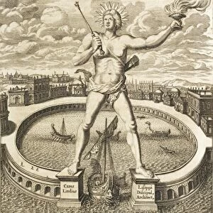 Colossus of Rhodes, 17th-century artwork C016 / 8937