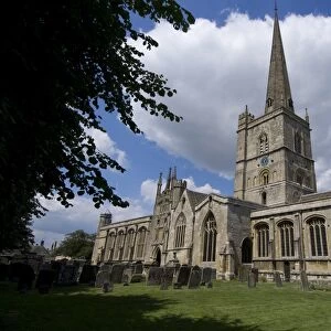 Burford Church, Burford, Oxfordshire, England, United Kingdom, Europe