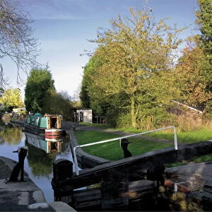 The junction of the Stratford and Grand Union Canals, Kingswood Junction