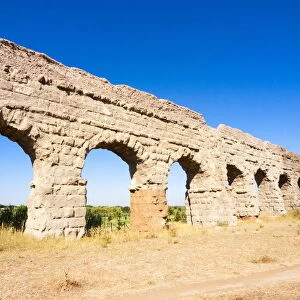 Parco degli Acquedotti, Appian Way Park, remains of Roman aqueduct Claudio (Aqua Claudia)