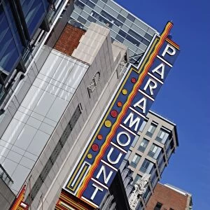 Paramount Theatre in the Theater District, Boston