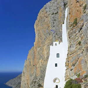 Chozoviotissa monastery, Amorgos, Cyclades Islands, Greece, Europe