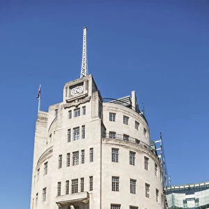 England, London, Portland Place, The BBC Broadcasting House