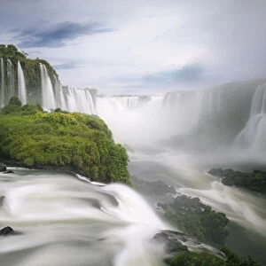 The Iguazu waterfalls "Devil Throat"(Spanish