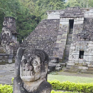 Inca style temple of Candi Sukuh, Solo, Java, Indonesia