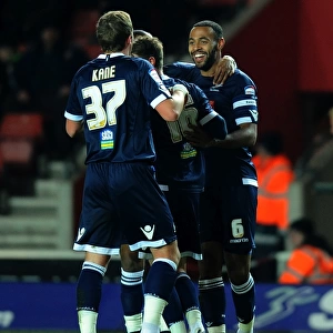 Millwall's Liam Trotter Scores First Goal in FA Cup Fourth Round Replay Against Southampton (07-02-2012, St Mary's Stadium)