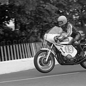 Joey Dunlop (Benelli) flies Ballaugh Bridge 1978 F2 TT