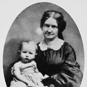 ELIZABETH TODD EDWARDS (c1813-1888). Nee Elizabeth Parker Todd. Sister of Mary Todd Lincoln