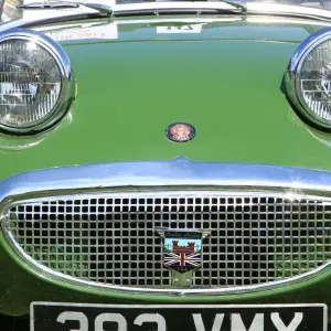 Austin Healey Sprite Print, Classic Car Show at Boconnoc Estate