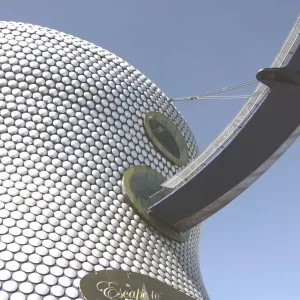 Birmingham Footpath into Selfridges Print Birmingham Footpath into Selfridges Print
