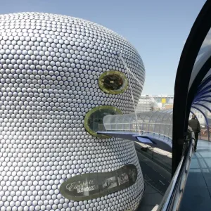 Birmingham Footpath into Selfridges Print Birmingham Footpath into Selfridges Print