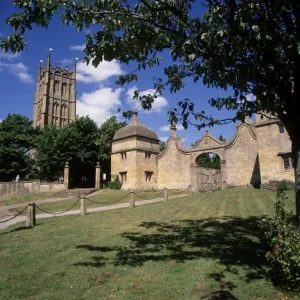 Chipping Campden Print, Cotswold Townscape Chipping Campden Print, Cotswold Townscape