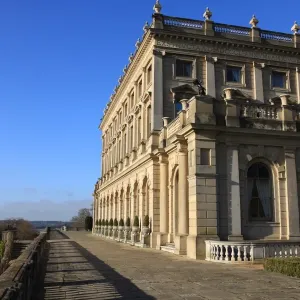 Print of Cliveden House over the Thames Print of Cliveden House over the Thames