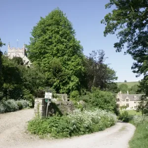 Cotswold village of Upper Slaughter Cotswold village of Upper Slaughter
