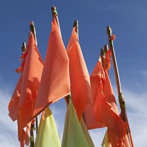 Fishing flags
