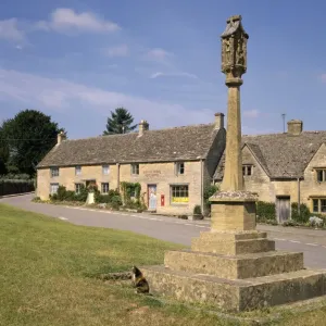 Guiting Power Village Print Guiting Power Village Print
